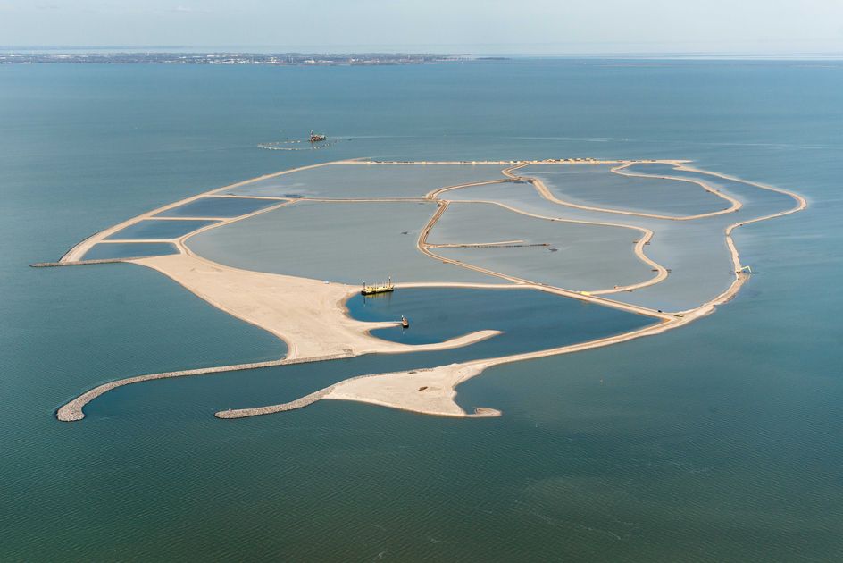 Marker Wadden in the making